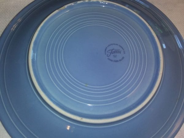 Fiesta Powder Blue Plate - Image 2