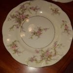 Haviland Rosalinde Bread and Butter Plate