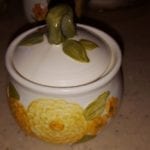Metlox Poppytrail Zennia Sugar Bowl