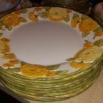 Metlox Poppytrail Zennia Dinner Plate