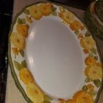 Metlox Poppytrail Zennia Large Platter