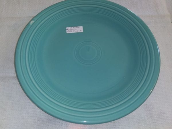 Large Fiesta Turquoise Dinner Plate