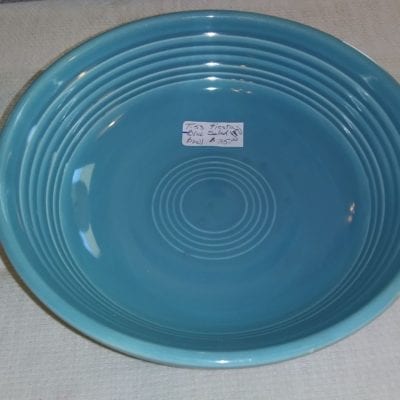 Fiesta Blue Salad Bowl