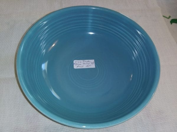 Fiesta Blue Salad Bowl (No Mark)