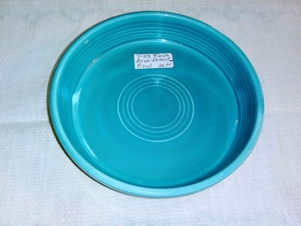 Fiesta Blue Dessert Bowl
