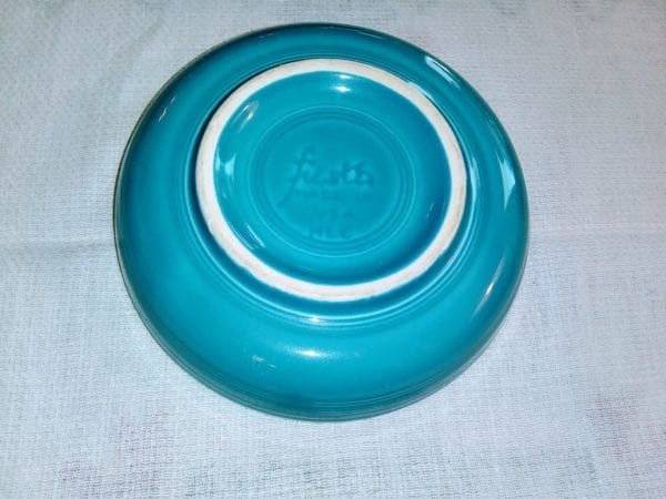 Fiesta Blue Dessert Bowl - Image 2