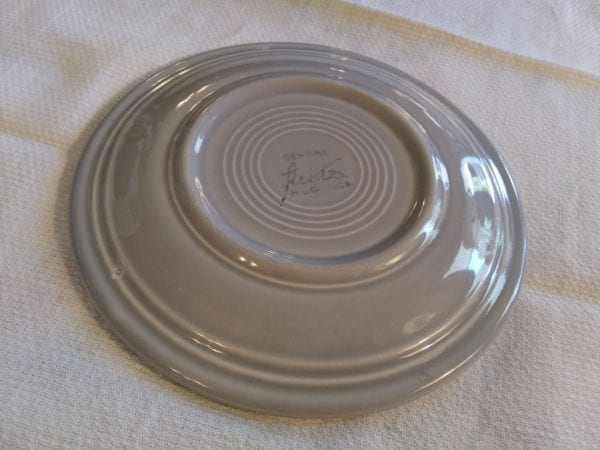 Fiesta Grey Salad Plate - Image 2