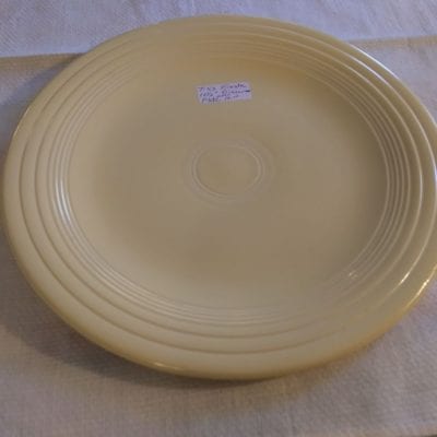 Fiesta Pale Yellow Dinner Plate