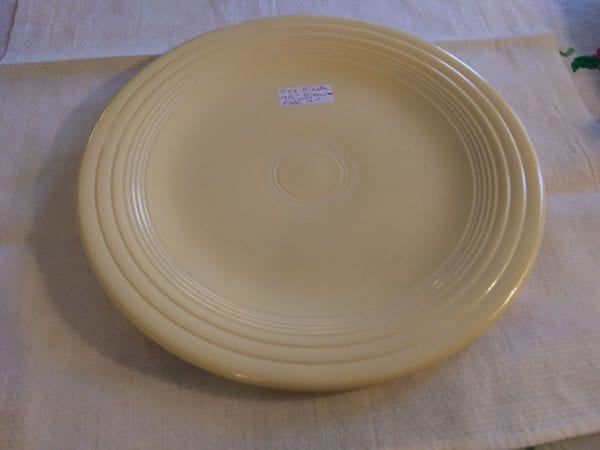 Fiesta Pale Yellow Dinner Plate