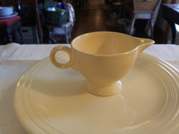 Fiesta Pale Yellow Creamer