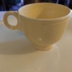 Fiesta Pale Yellow Round Hole Coffee Cup