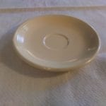 Fiesta Pale Yellow Demitasse Saucer