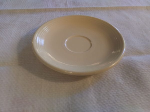 Fiesta Pale Yellow Demitasse Saucer