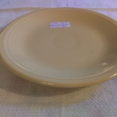 Fiesta Pale Yellow Salad Plate