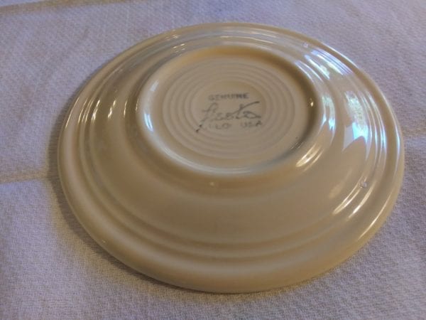 Fiesta Pale Yellow Bread and Butter Plate - Image 2