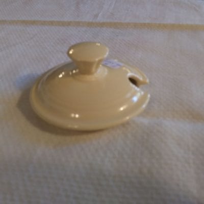 Fiesta Pale Yellow Marmalade Lid