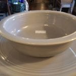 Fiesta Grey Serving Bowl