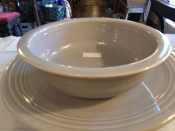 Fiesta Grey Serving Bowl