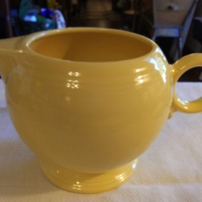 Fiesta Yellow Ice Lip Pitcher