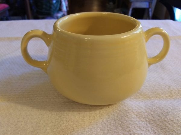 Fiesta Yellow Sugar Cup