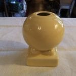 Fiesta Yellow Bulb Candle Holder