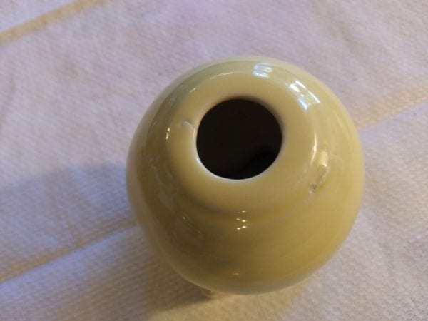Fiesta Yellow Bulb Candle Holder - Image 2