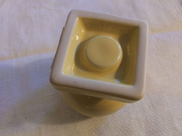 Fiesta Yellow Bulb Candle Holder - Image 3