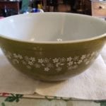 Pyrex Green Bowl