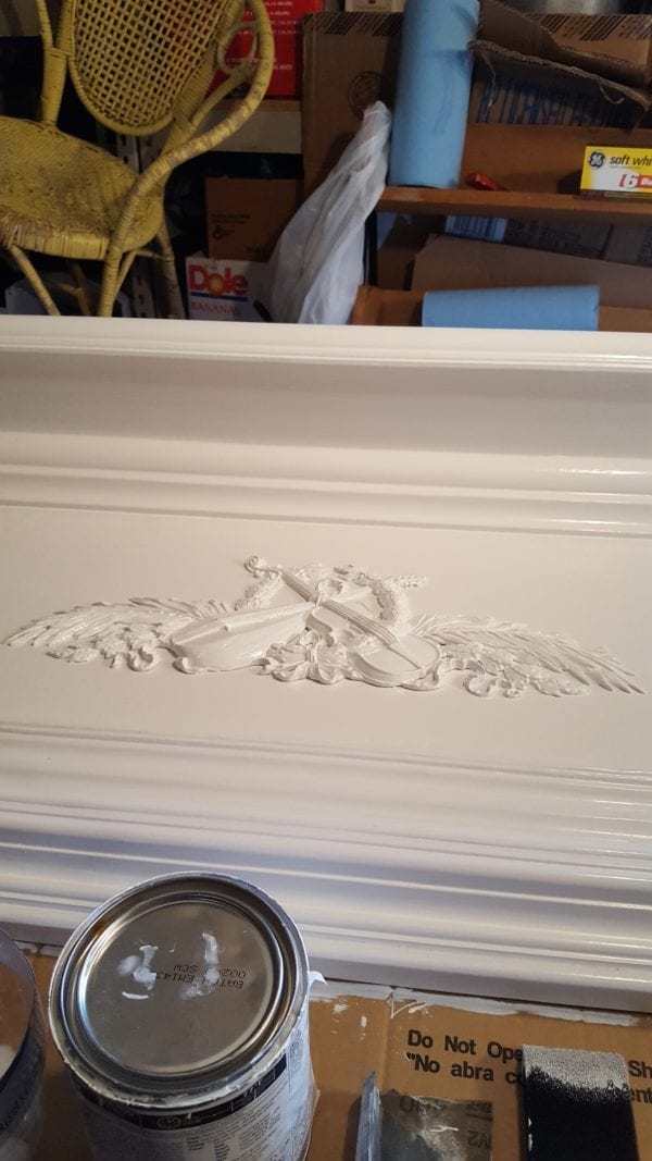 Antique Fireplace Mantle Restored - Image 8