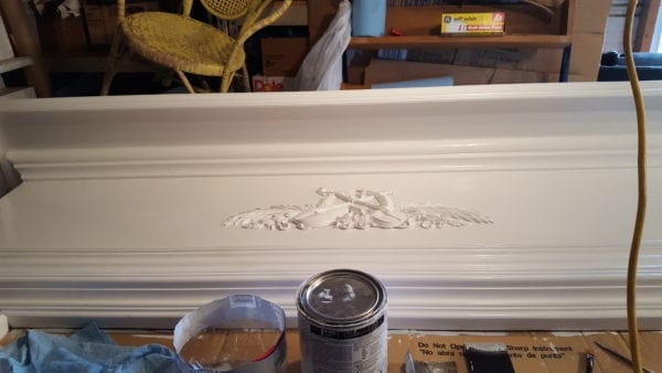 Antique Fireplace Mantle Restored - Image 7
