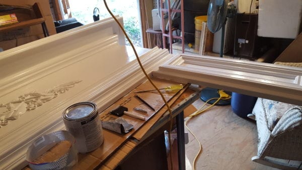 Antique Fireplace Mantle Restored - Image 5