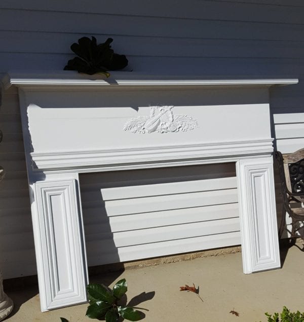Antique Fireplace Mantle Restored
