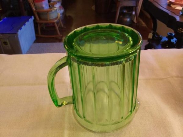 Green Depression Milk Pitcher - Image 4