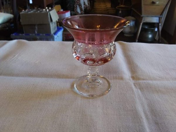 Tiffin Glass Kings Crown 2 1/2oz Cocktail Glass