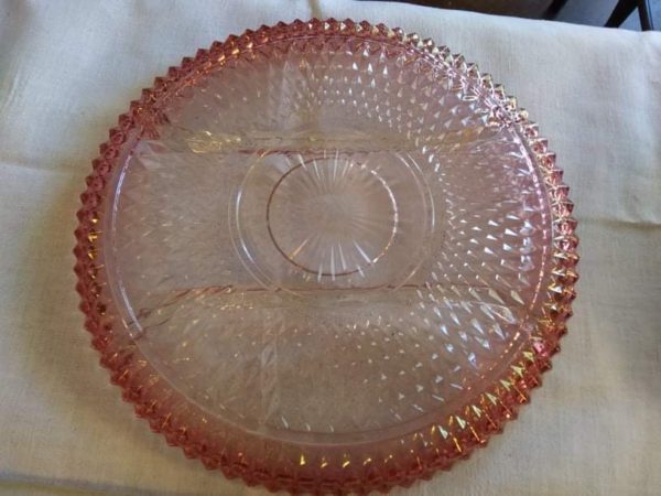 Indiana Glass Diamond Point Relish Tray - Image 2