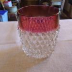 Indiana Glass Diamond Point Tumbler