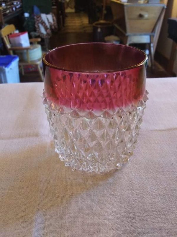 Indiana Glass Diamond Point Tumbler
