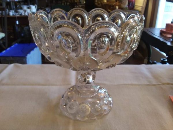 Moon and Stars Pedestal Fruit Bowl
