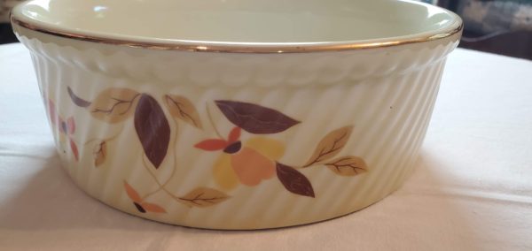 Autumn Leaf Bowl French Baker - Image 2