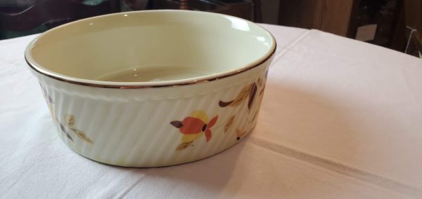 Autumn Leaf Bowl French Baker - Image 5