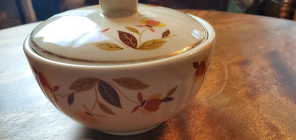 Autumn Leaf Drip Bowl - Image 4