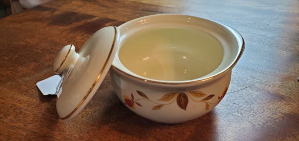 Autumn Leaf Onion Soup Bowl