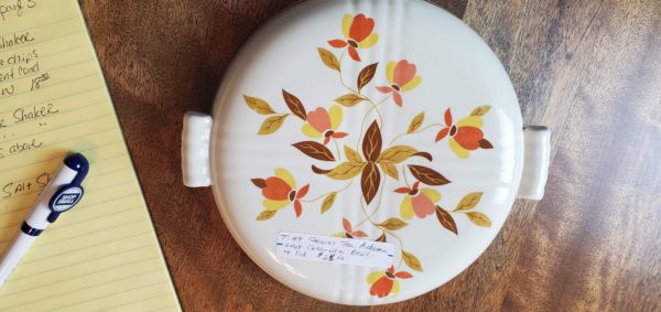 Autumn Leaf Casserole Bowl w/ Lid - Image 7