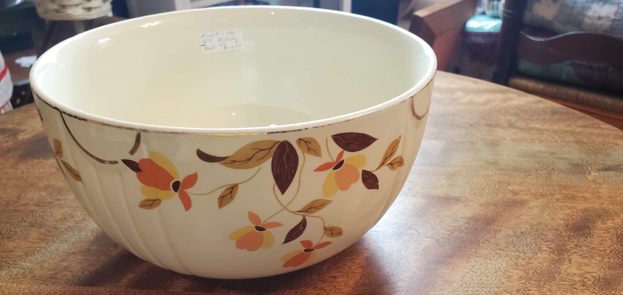 Autumn Leaf Large Mixing Bowl