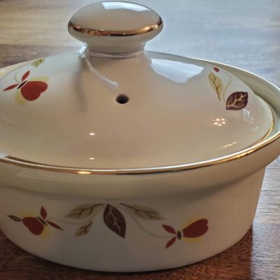 Autumn Leaf Small Covered Casserole Dish