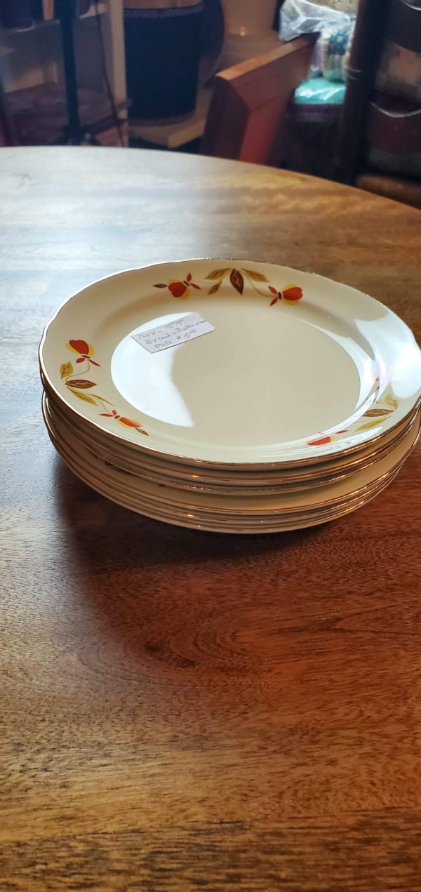 Autumn Leaf Bread and Butter Plate