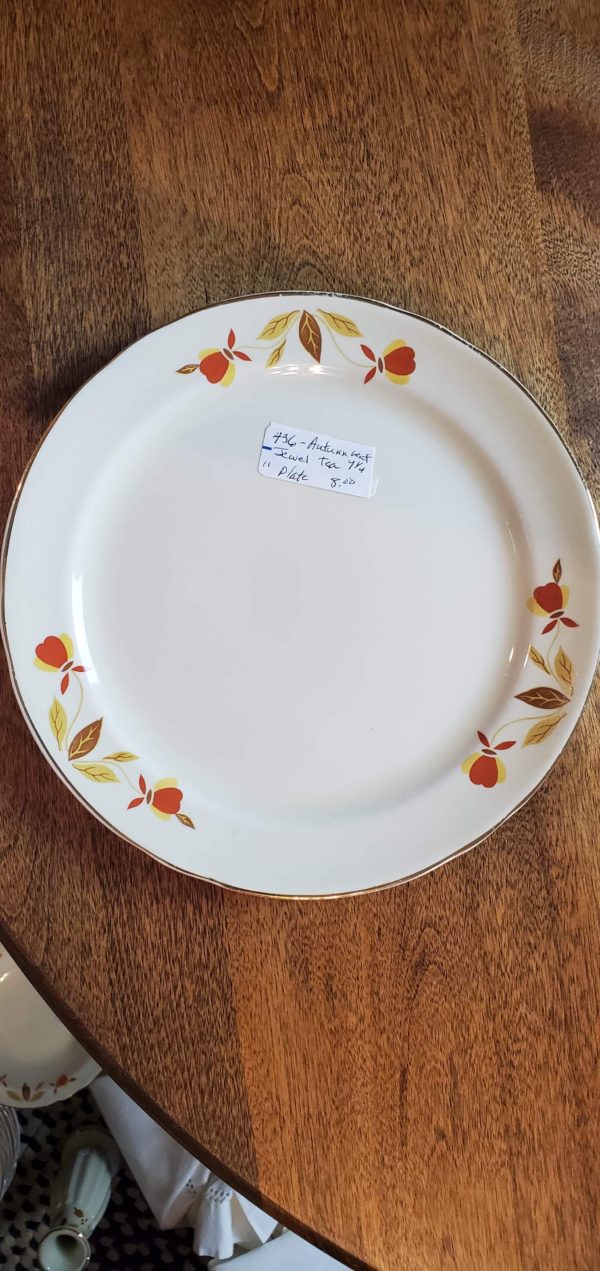 Autumn Leaf Salad Plate - Image 4