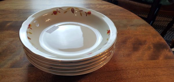Autumn Leaf Soup Bowl