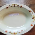 Autumn Leaf Serving Bowl
