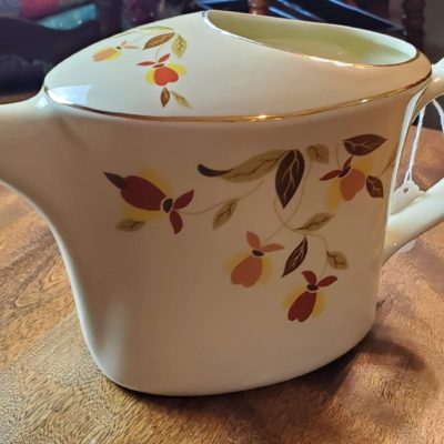 Autumn Leaf Water Can Pitcher